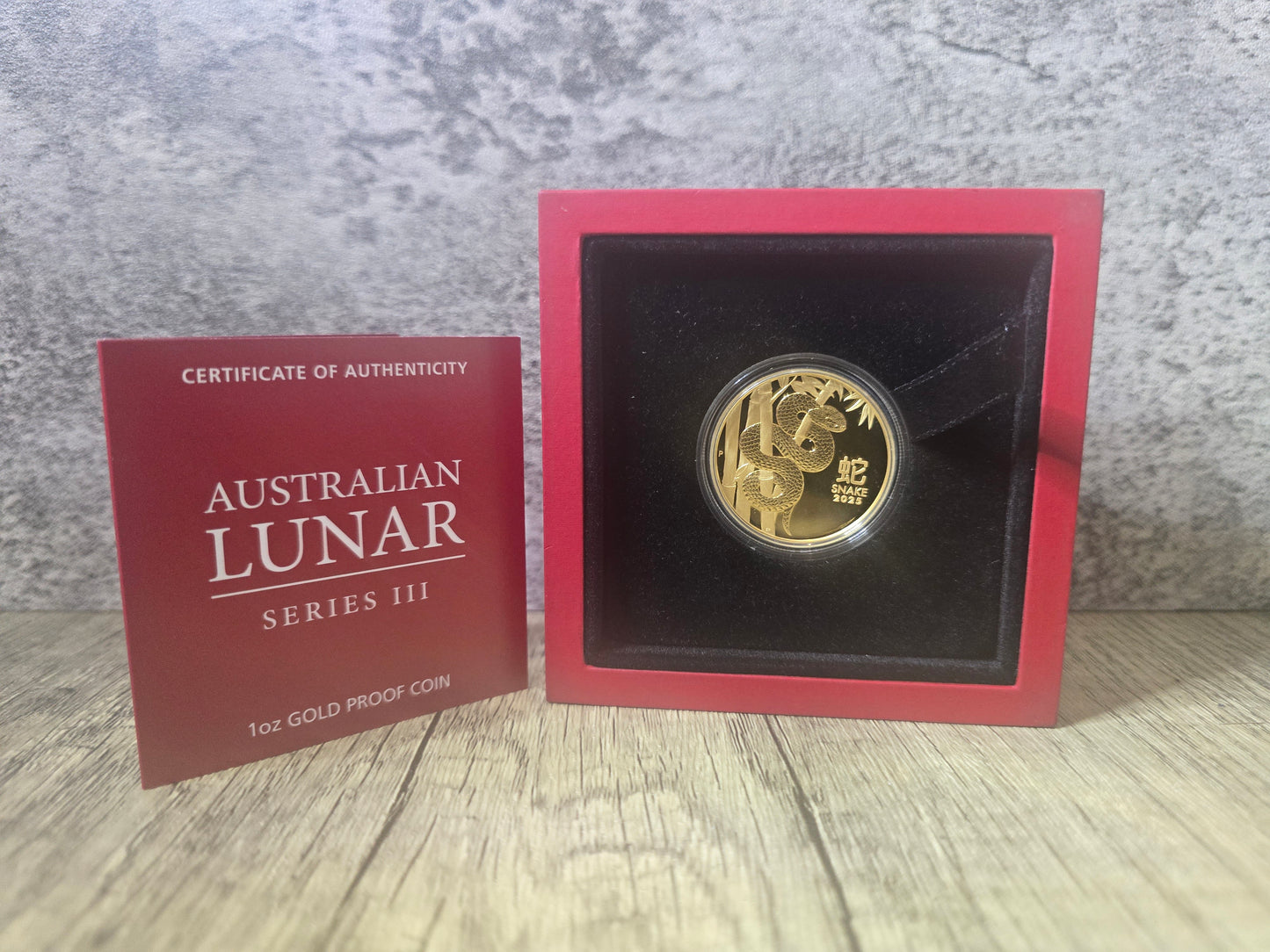 Lunar Snake Gold Proof 1oz 2025
