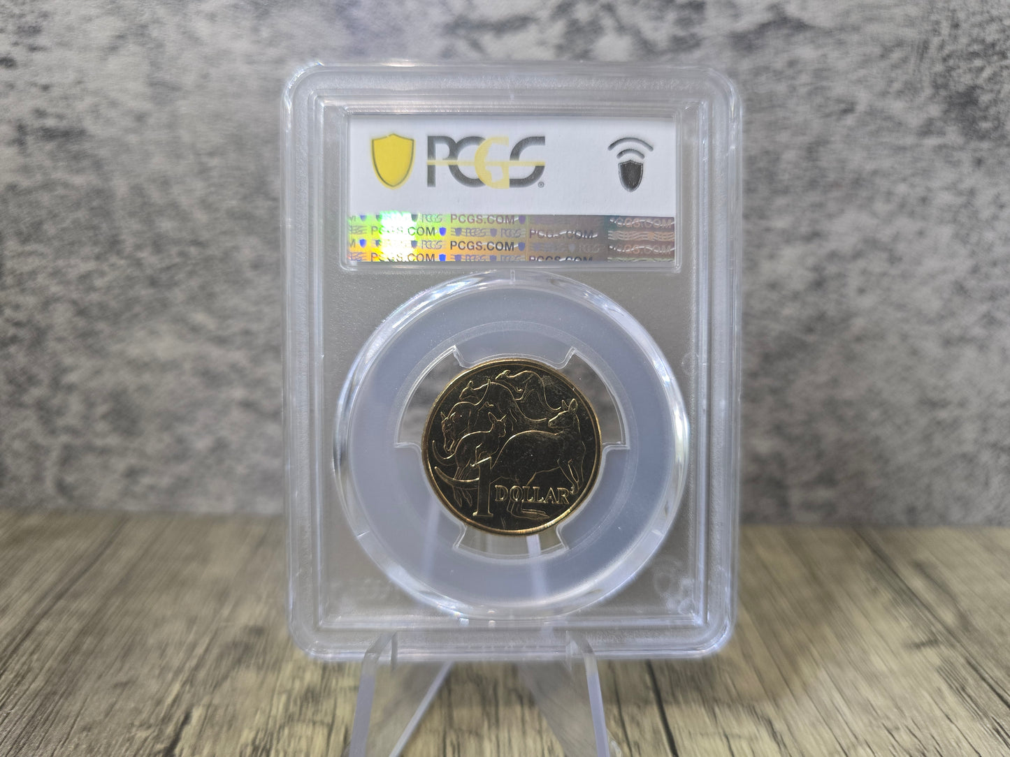 2016 $1 Changeover C-Counterstamp (Enlighten) MS65