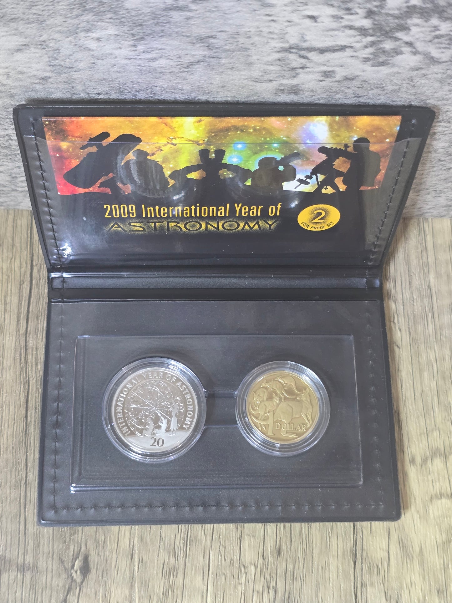 Astronomy - 2 coin proof set 2009
