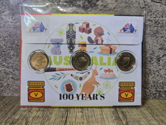 Vegemite UNC $2 Set (Private Issue Card)