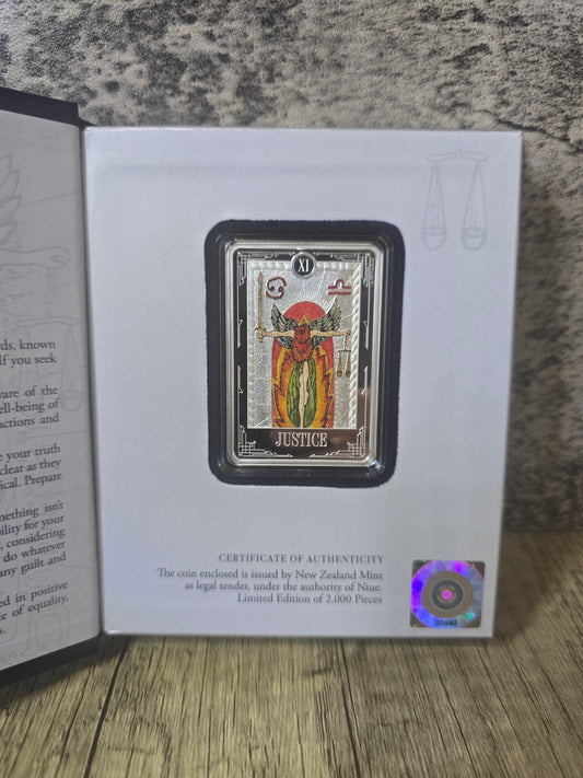 Tarot Cards - Justice 1oz