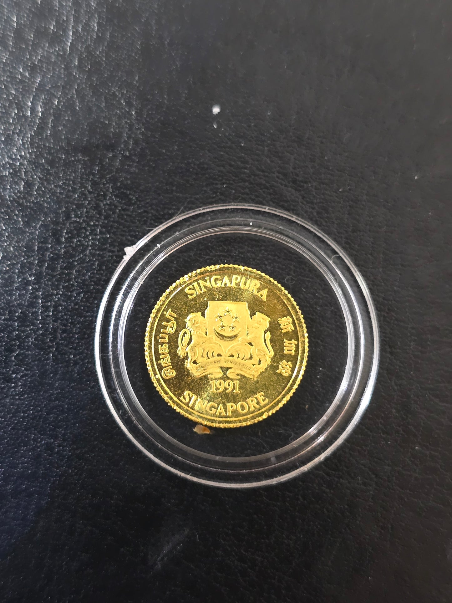 1/20th Lions Head Goat Privy Singapore 1991