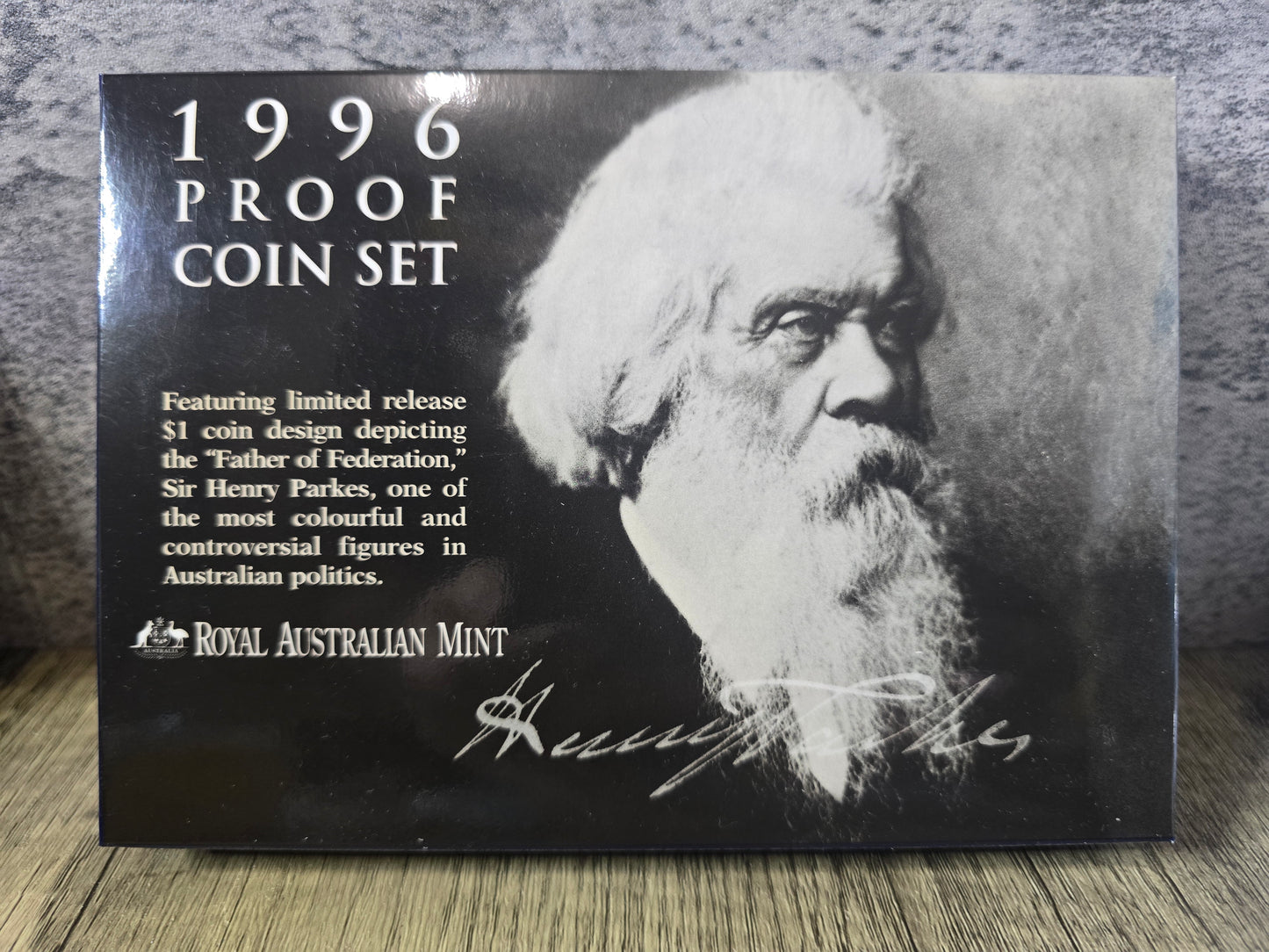 1996 Proof Set - Sir Henry Parkes