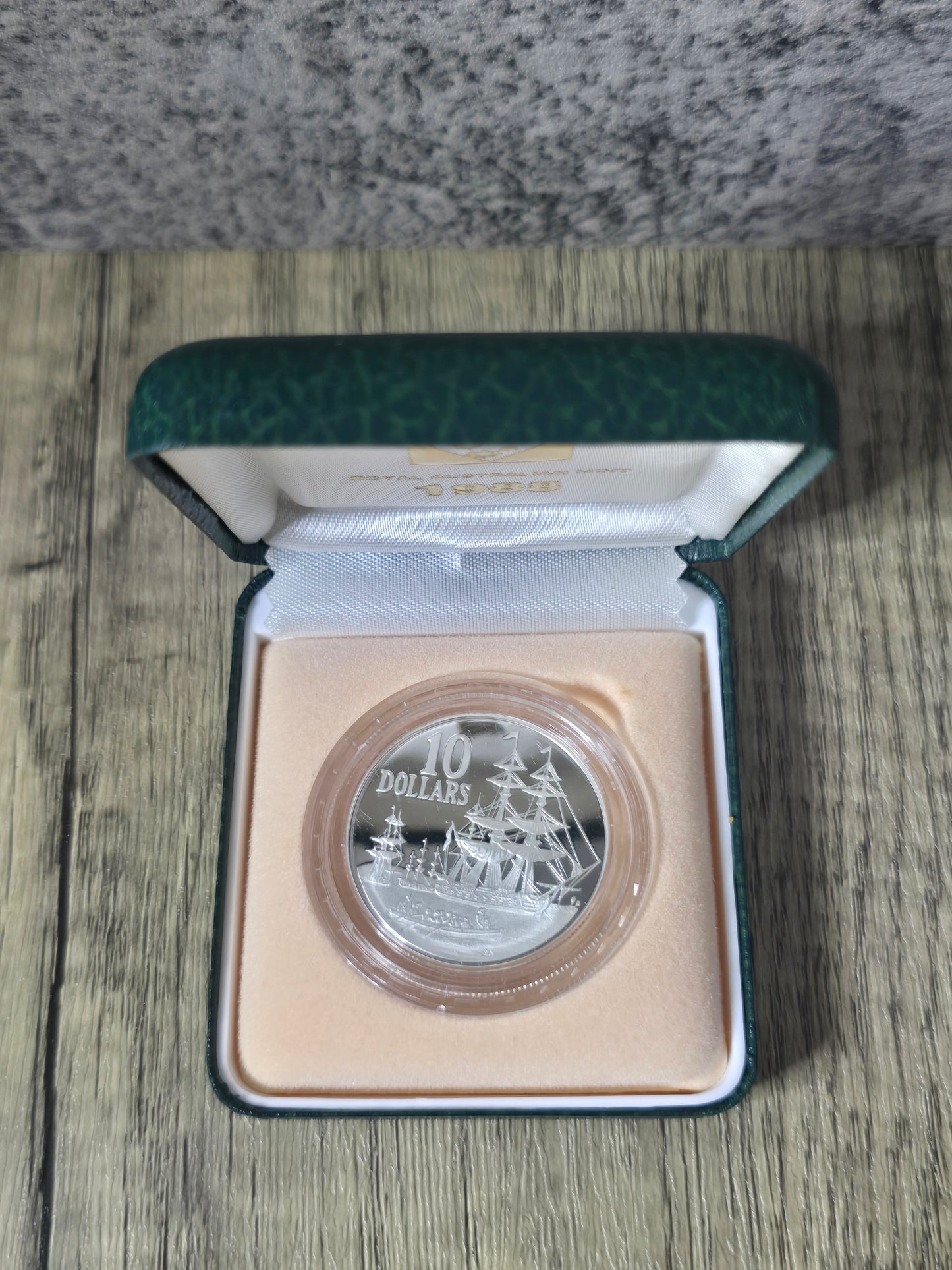 Bicentennial Ships $10 Proof Silver 1988