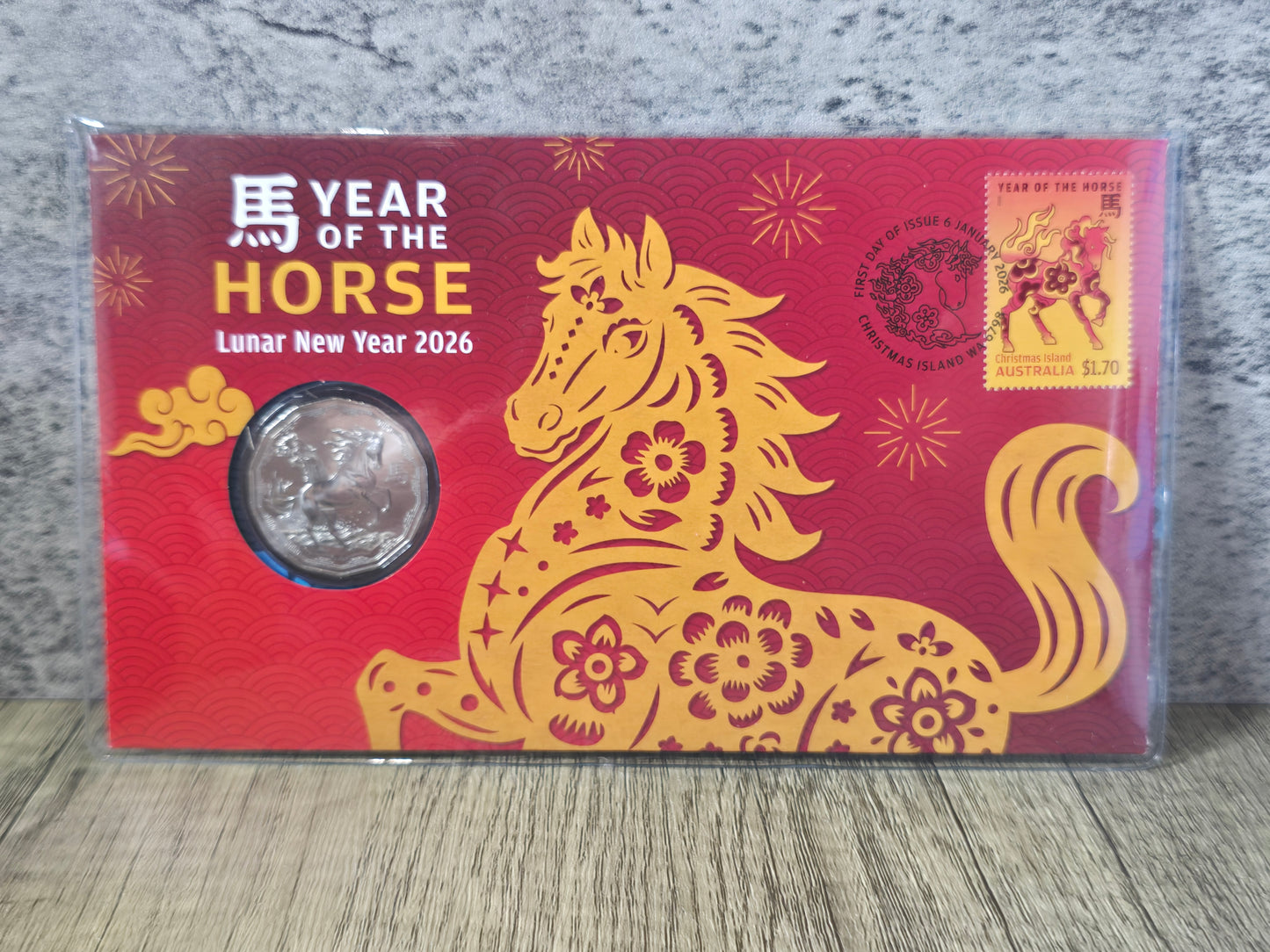 Lunar Horse 50c PNC 2026