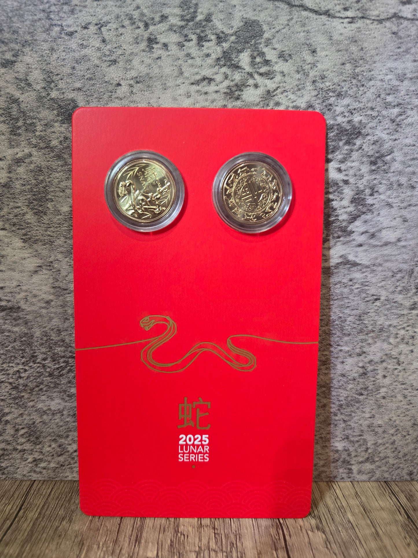 Lunar Year of the Snake (2 x $1 coin set) 2025