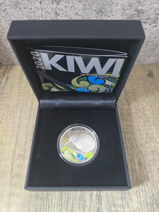 2020 Kiwi Coloured Proof 1oz