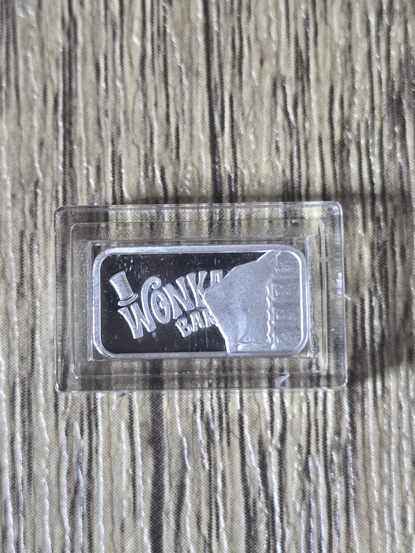 Willy Wonka Chocolate Bar Series-3 1g silver