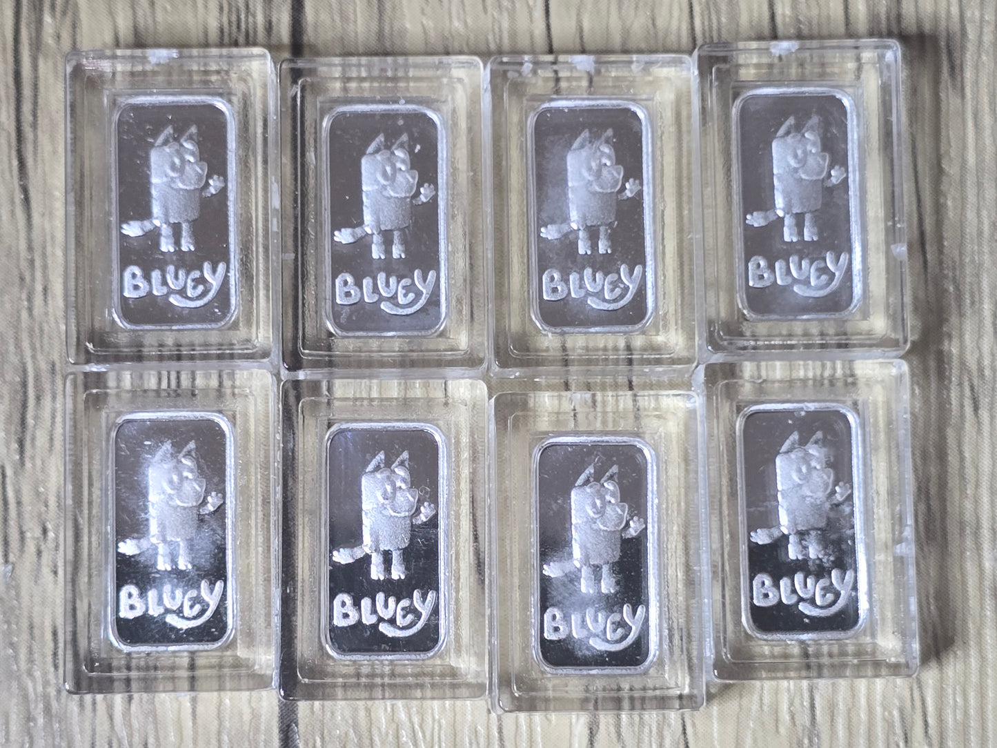 Bluey 1g silver