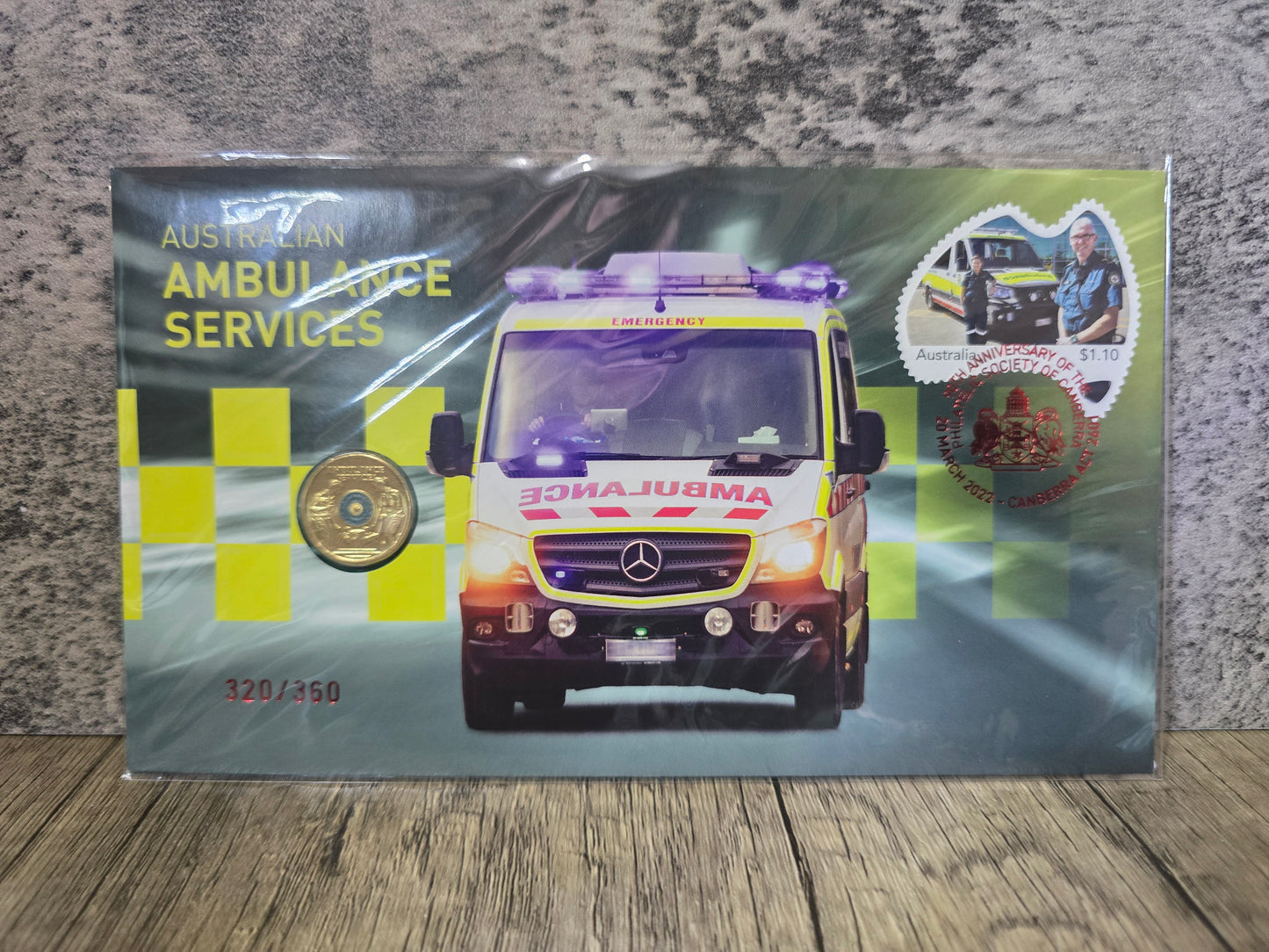 Canberra Show 2022 Ambulance Service Day 3 $2 PNC (Red OVP)