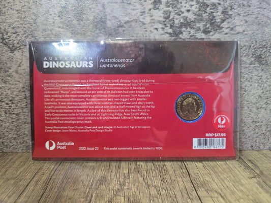 Dinosaur 2022 Australovenator Privy $1 PNC