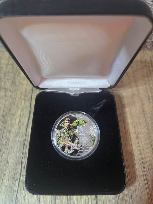 Vietnam War ½oz silver proof 2012