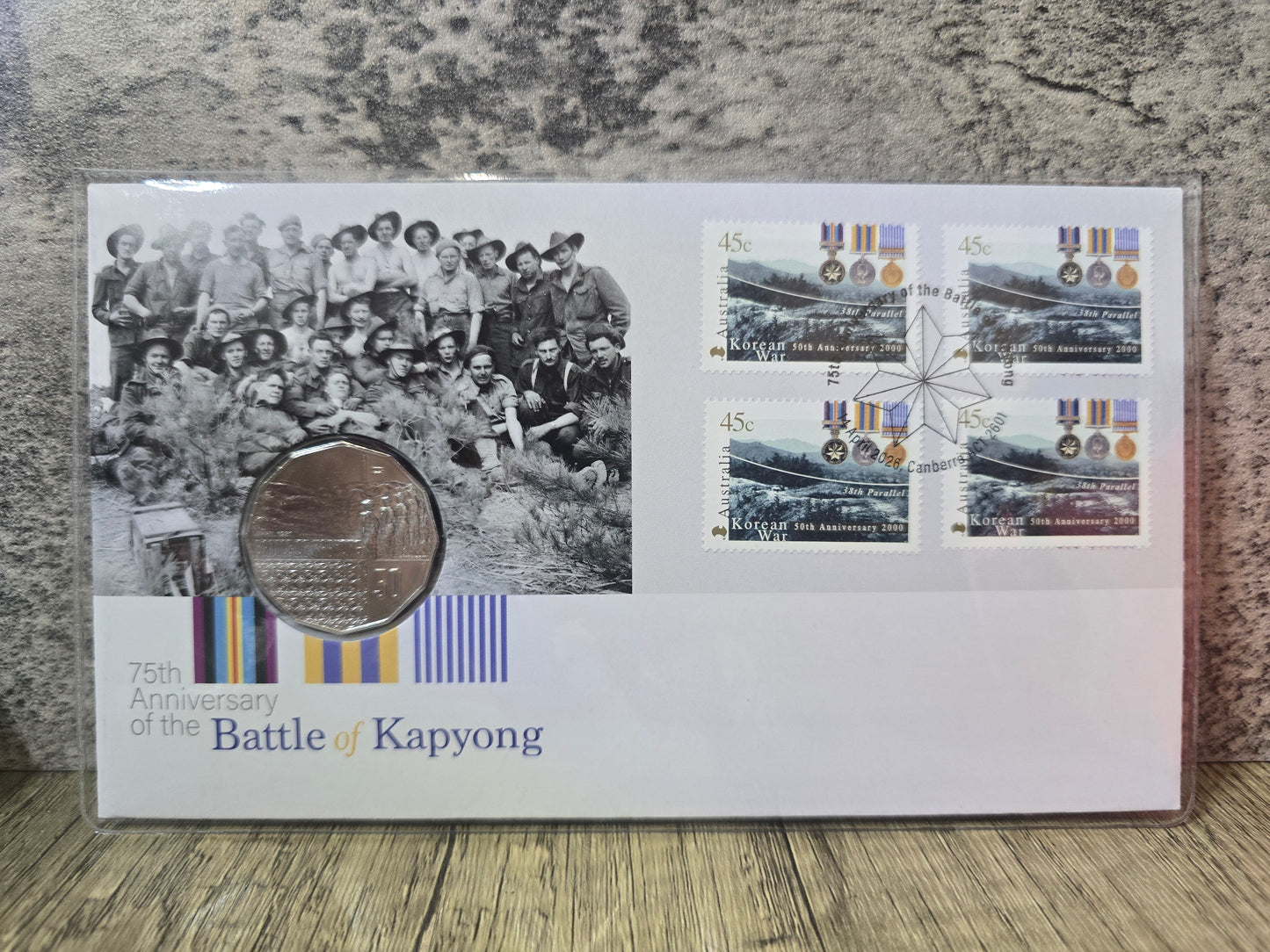 Battle of Kapyong 75th Anniversary 50c PNC 2026