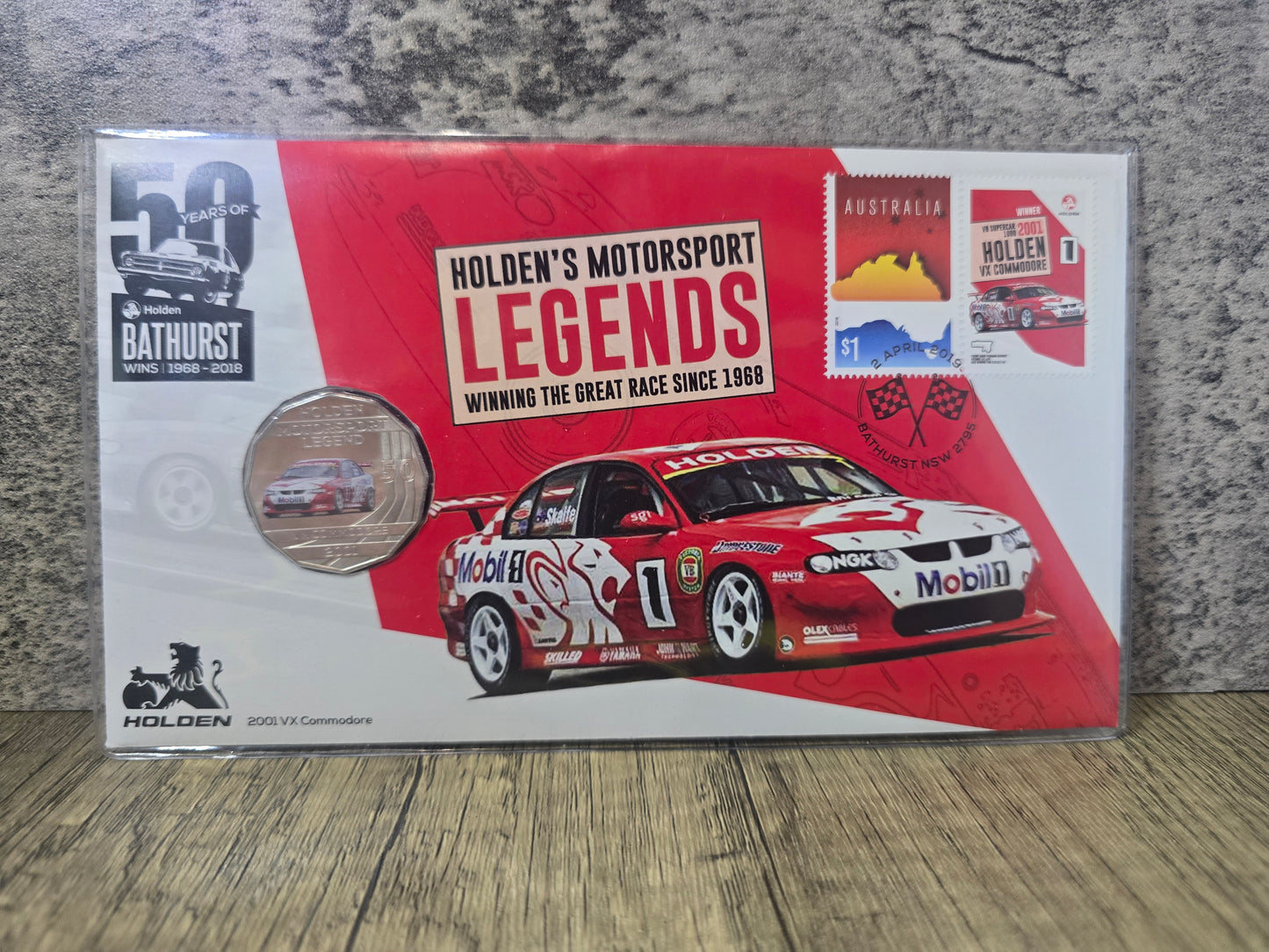 Legends of Motorsport VX Commodore 50c 2018