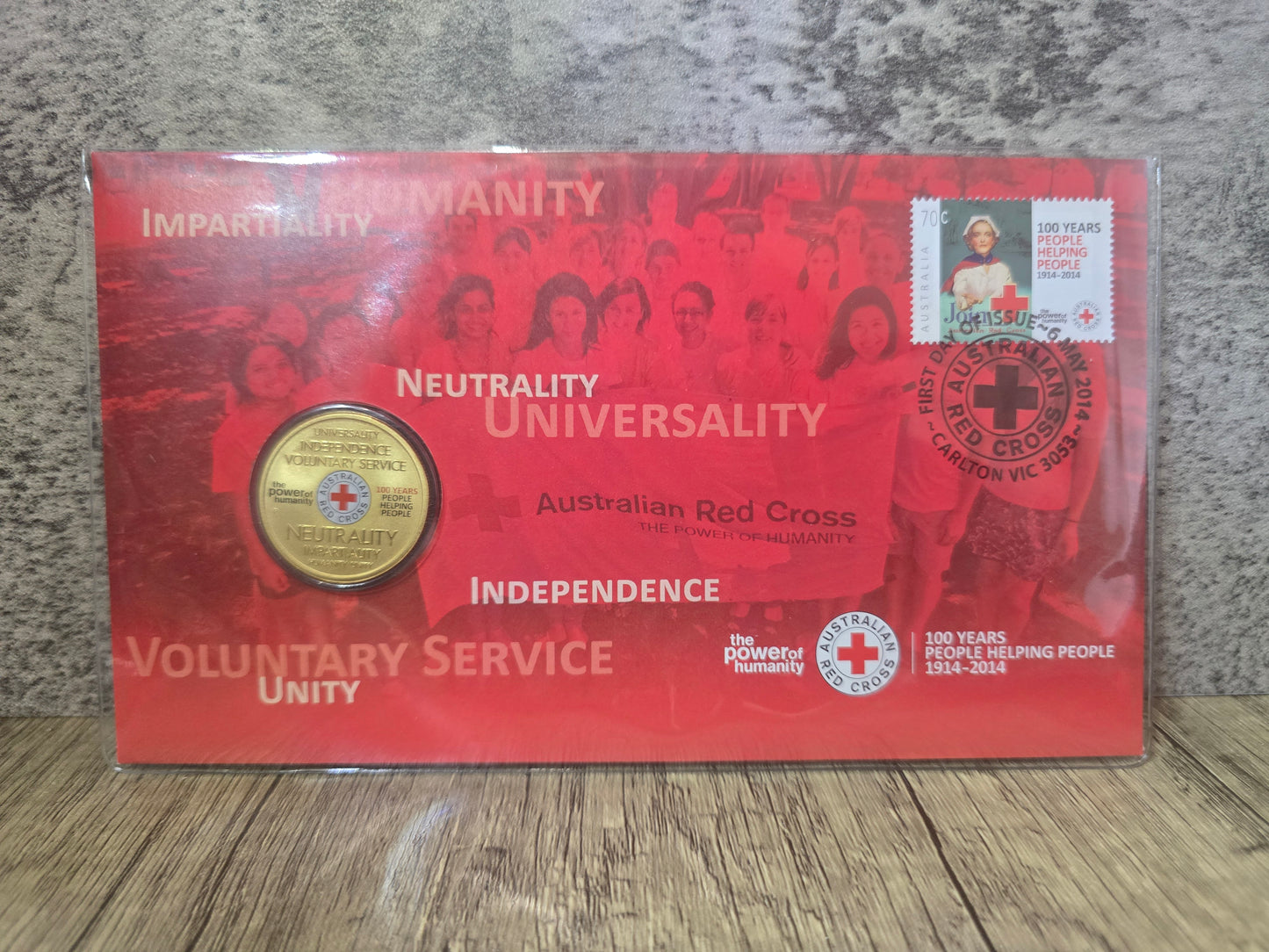 Red Cross $1 PNC 2014