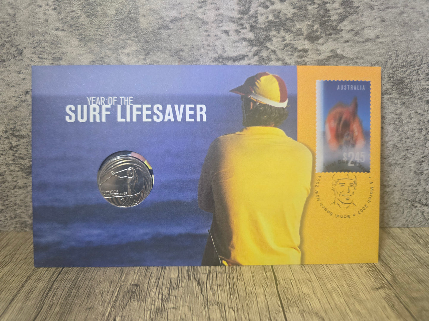 Year of the Surf Lifesaver 20c PNC 2007