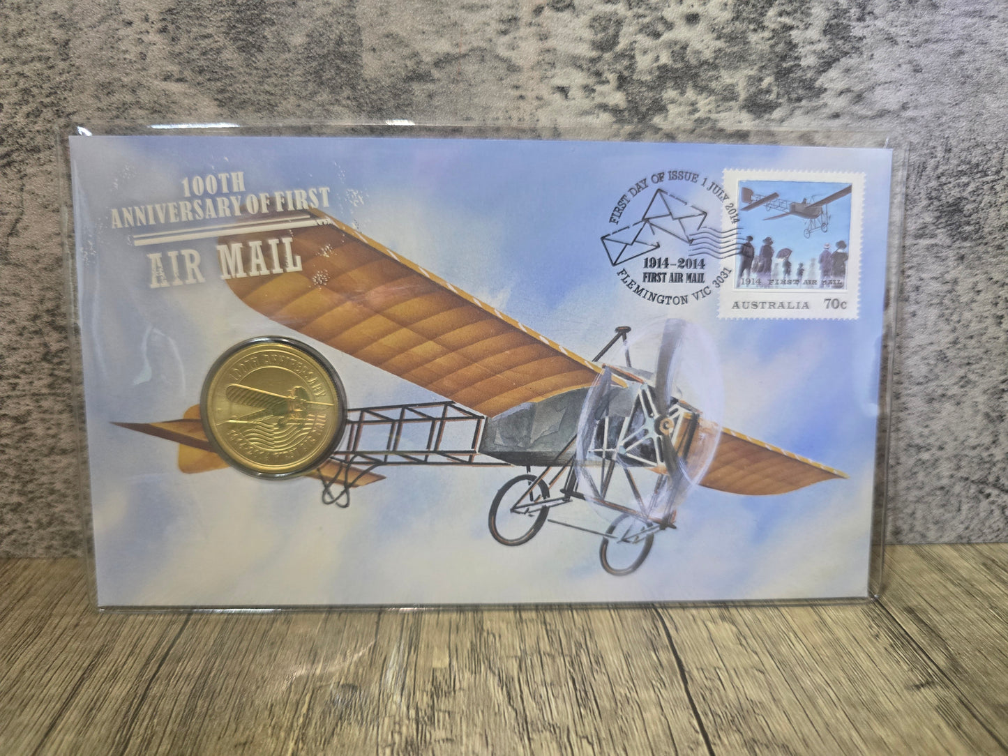 Air Mail Centenary $1 PMC