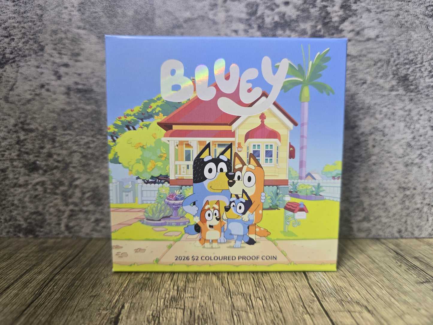 Bluey $2 Coloured AlBr Proof 2026