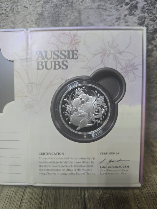 Aussie Bubs Quokka $5 Proof 2025