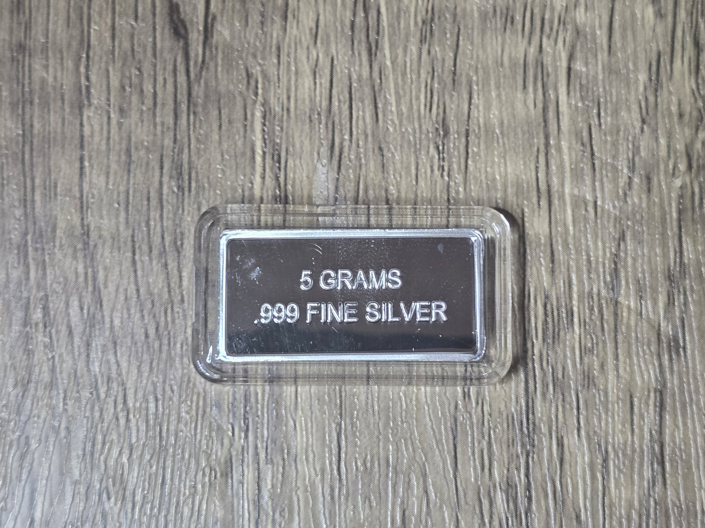 Bluey Coloured 5g Silver Proof Bar