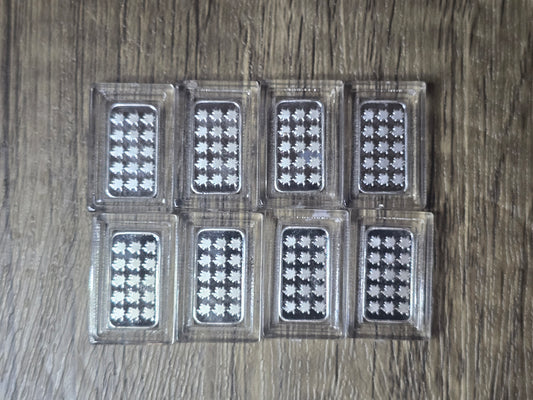 Canadian Maple Silver Proof 1g Bar