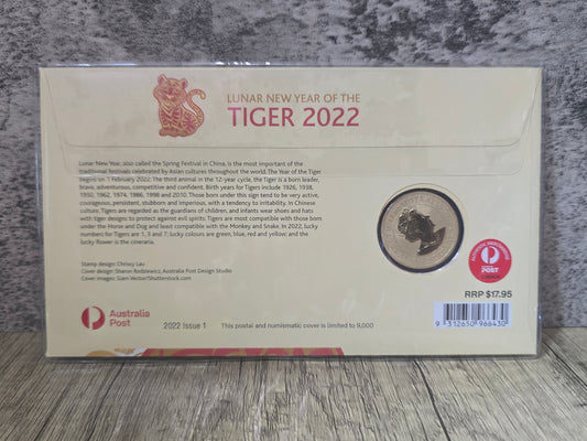 Lunar Tiger 2022 $1 pnc
