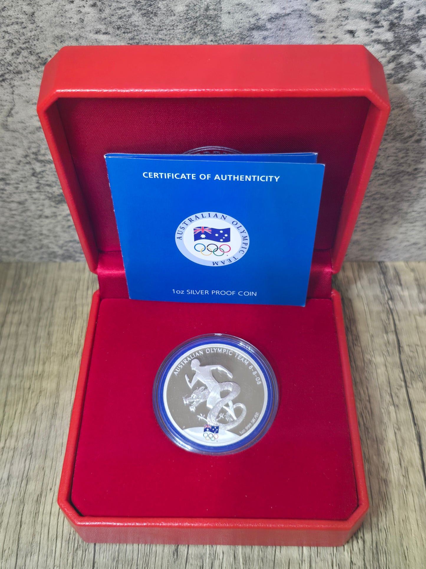 Australian Olympic Team Proof 1oz 2008