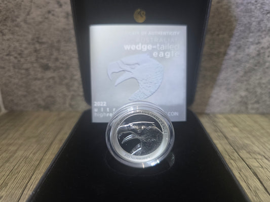 Wedge-Tailed Eagle 1oz Ultra High Relief 2022