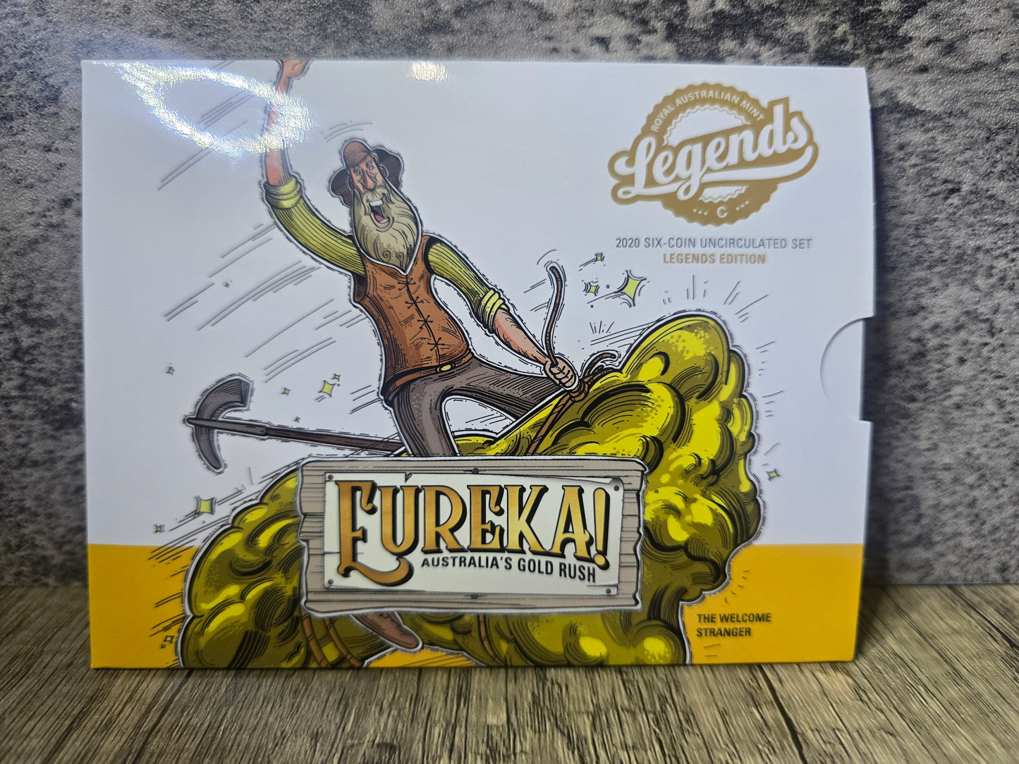 2020 Eureka, Australia's First Gold Rush Legends UNC set