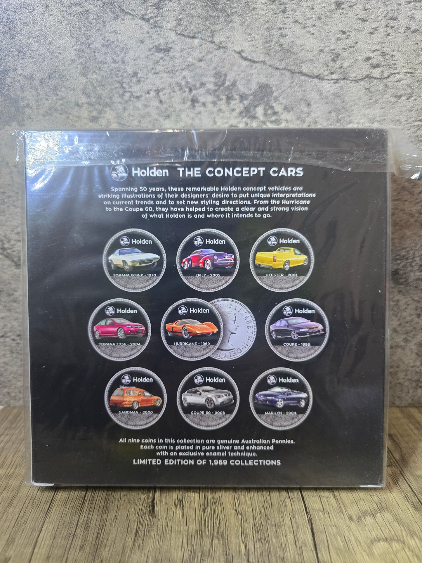 Holden Concept Cars, Enamelled Penny Set