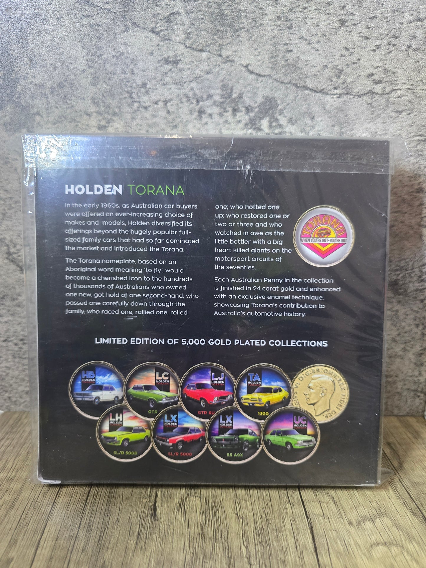 Holden Torana, Enamelled Penny Set