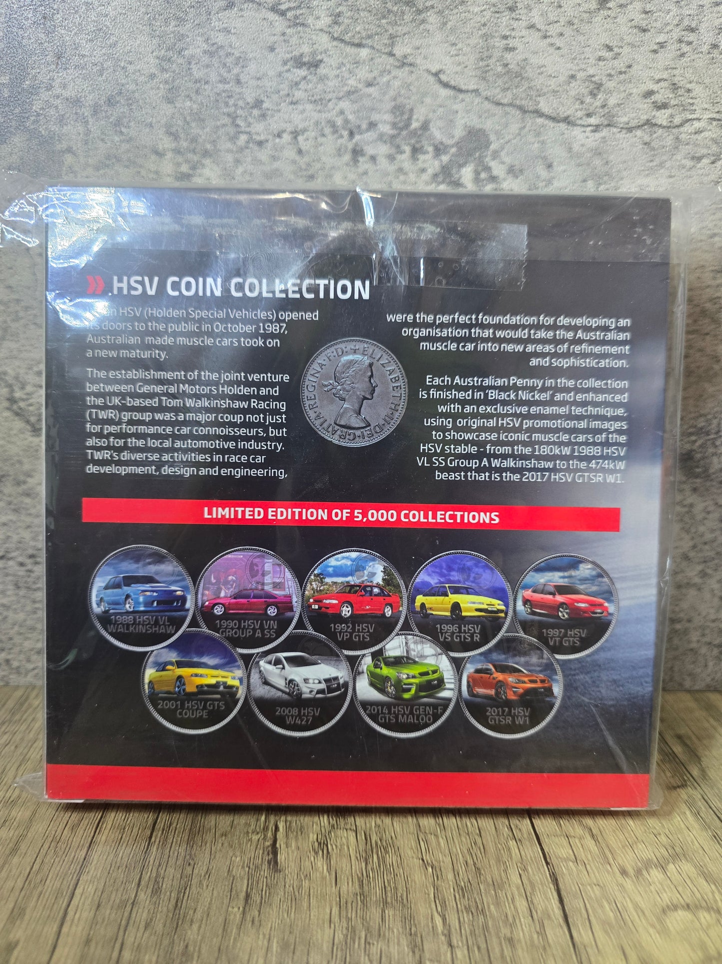 Holden HSV High Preformance Vehicles, Enamelled Penny Set