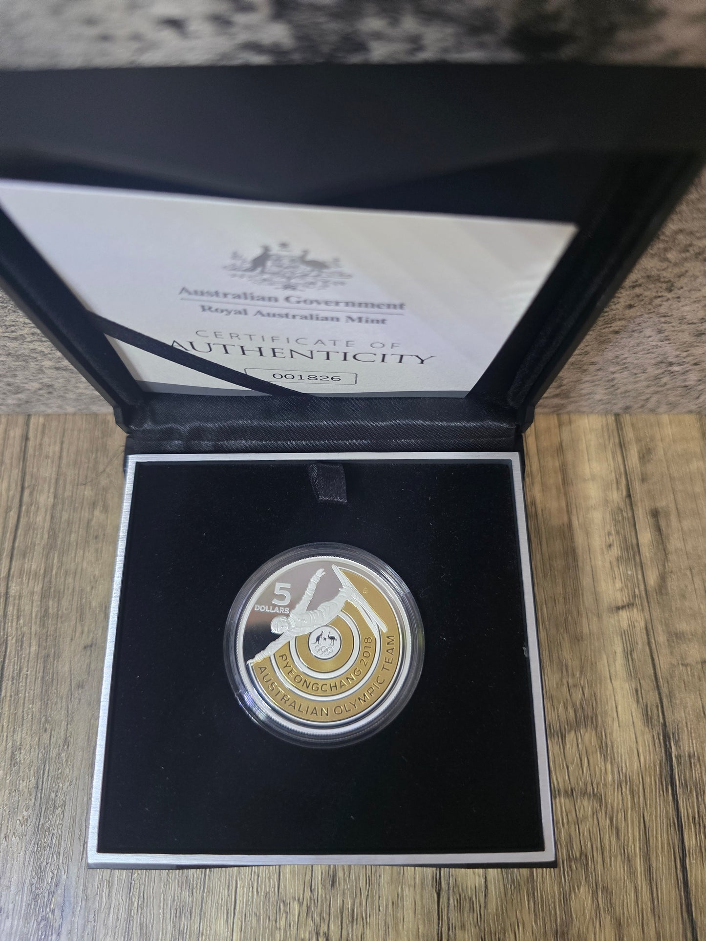 Pyeongchang Australian Winter Olympics Team 1oz Proof 2018