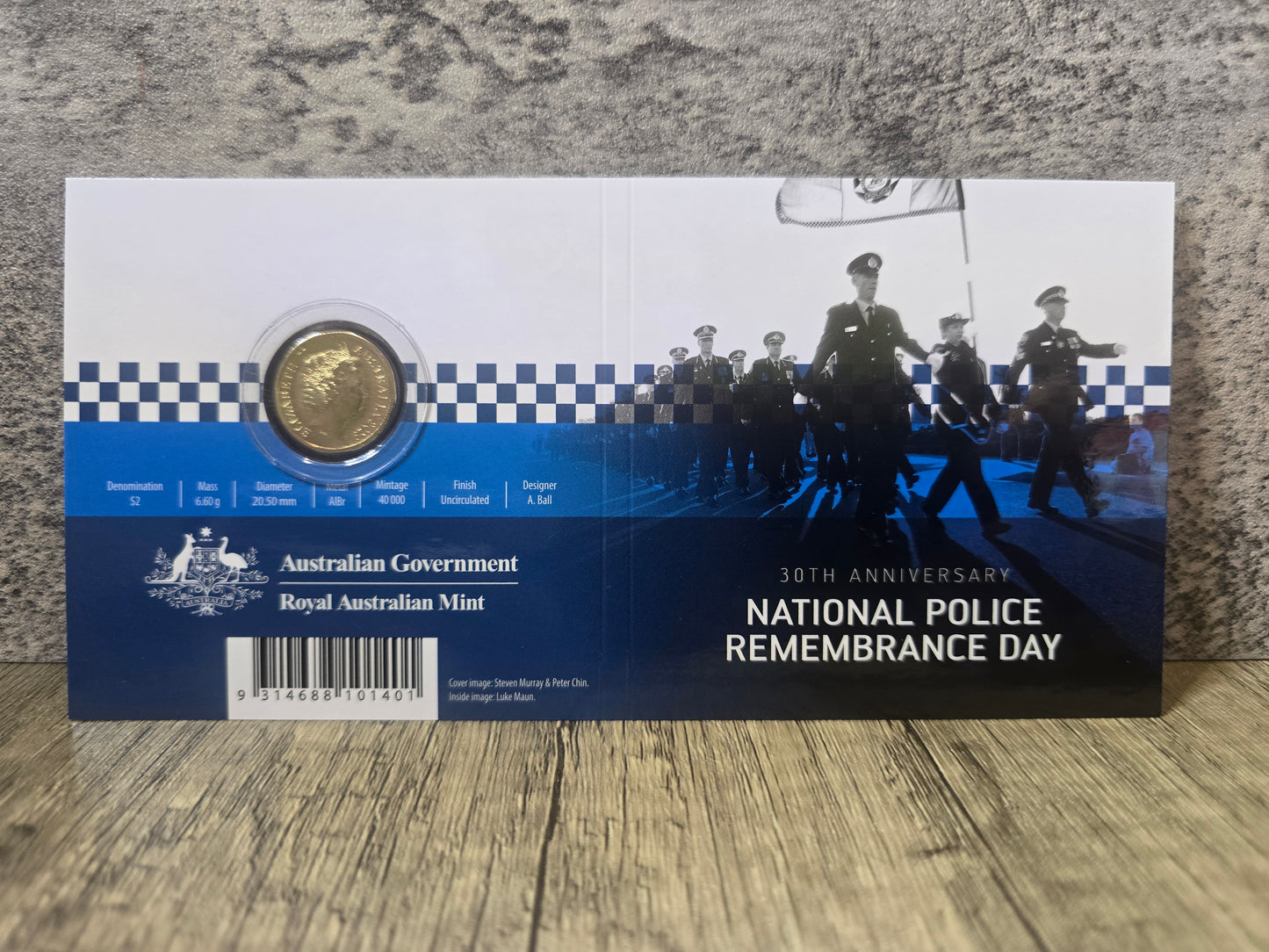 Police C-Mint $2 card 2019