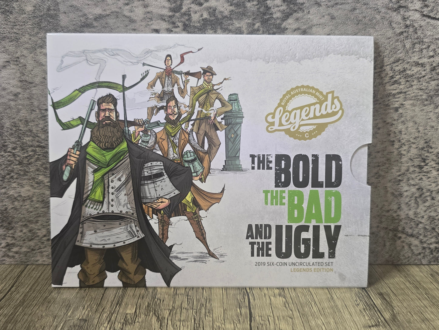 2019 The Bold, Bad, and Ugly, Legends UNC set