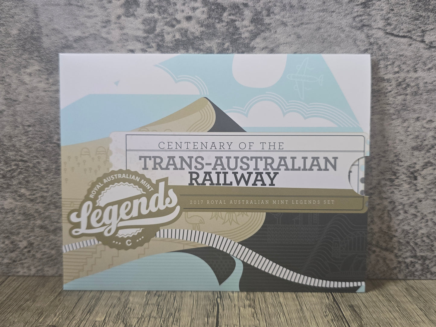 2017 Trans-Australian Railway, Legends UNC set