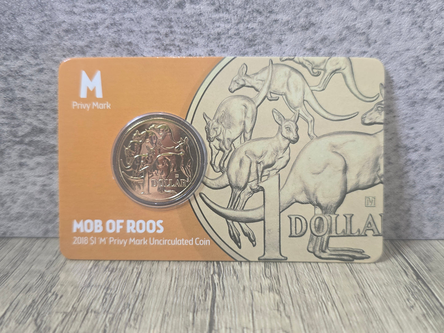 Mob of Roos $1 'M' Privy ANDA 2018