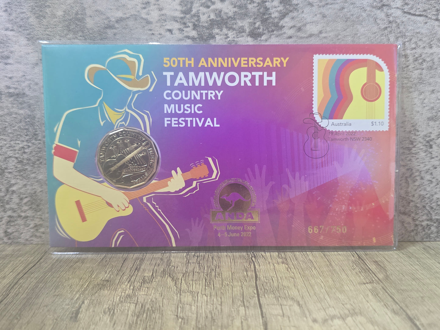 Tamworth 50c ANDA pnc 2022