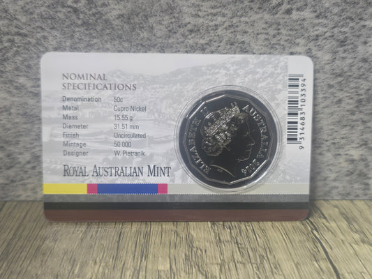 Gallipoli Campaign 50c 2014