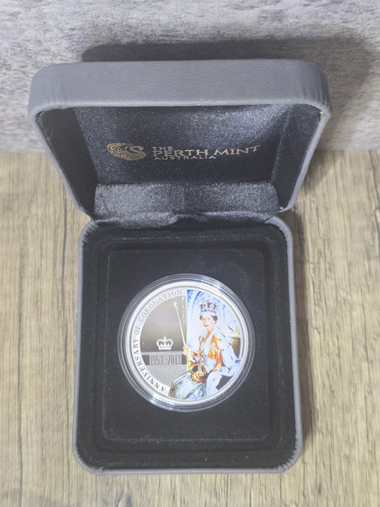 Queen Elizabeth 60th Anniversary of Coronation 1oz Proof 2013