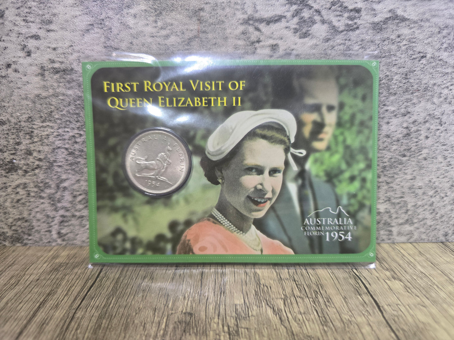 1954 Florin card, Sherwood Issue
