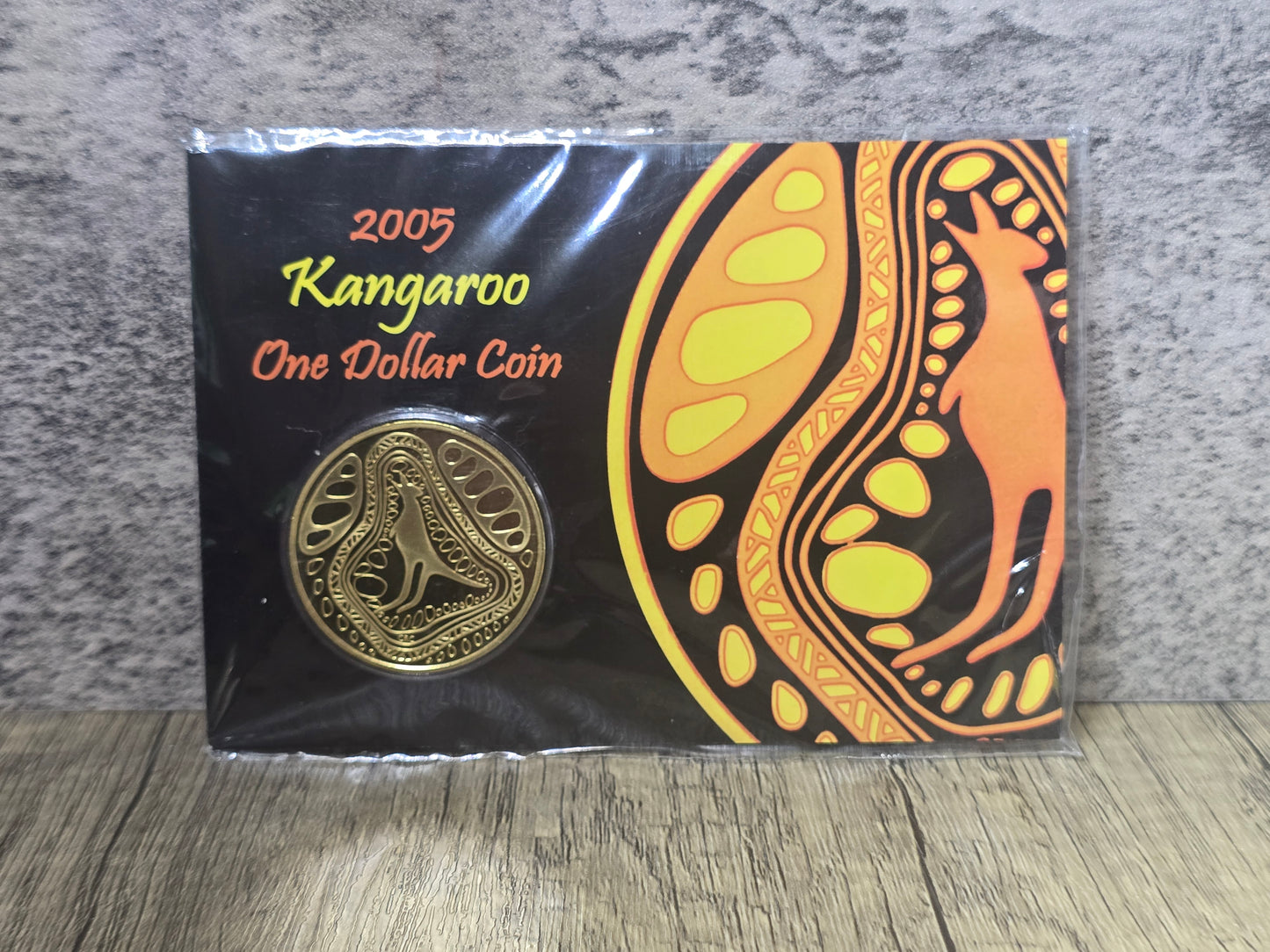 Kangaroo $1 2005 Aboriginal Art Design