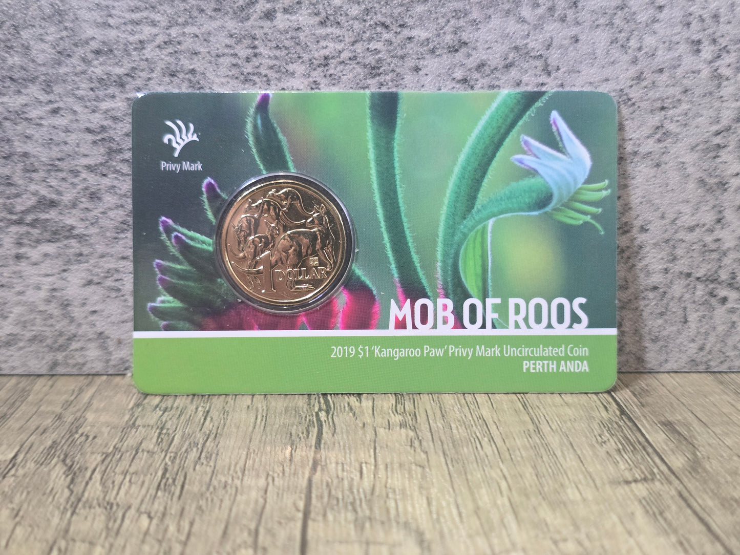 Mob of Roos $1 Kangaroo Paw Privy, Perth ANDA 2019