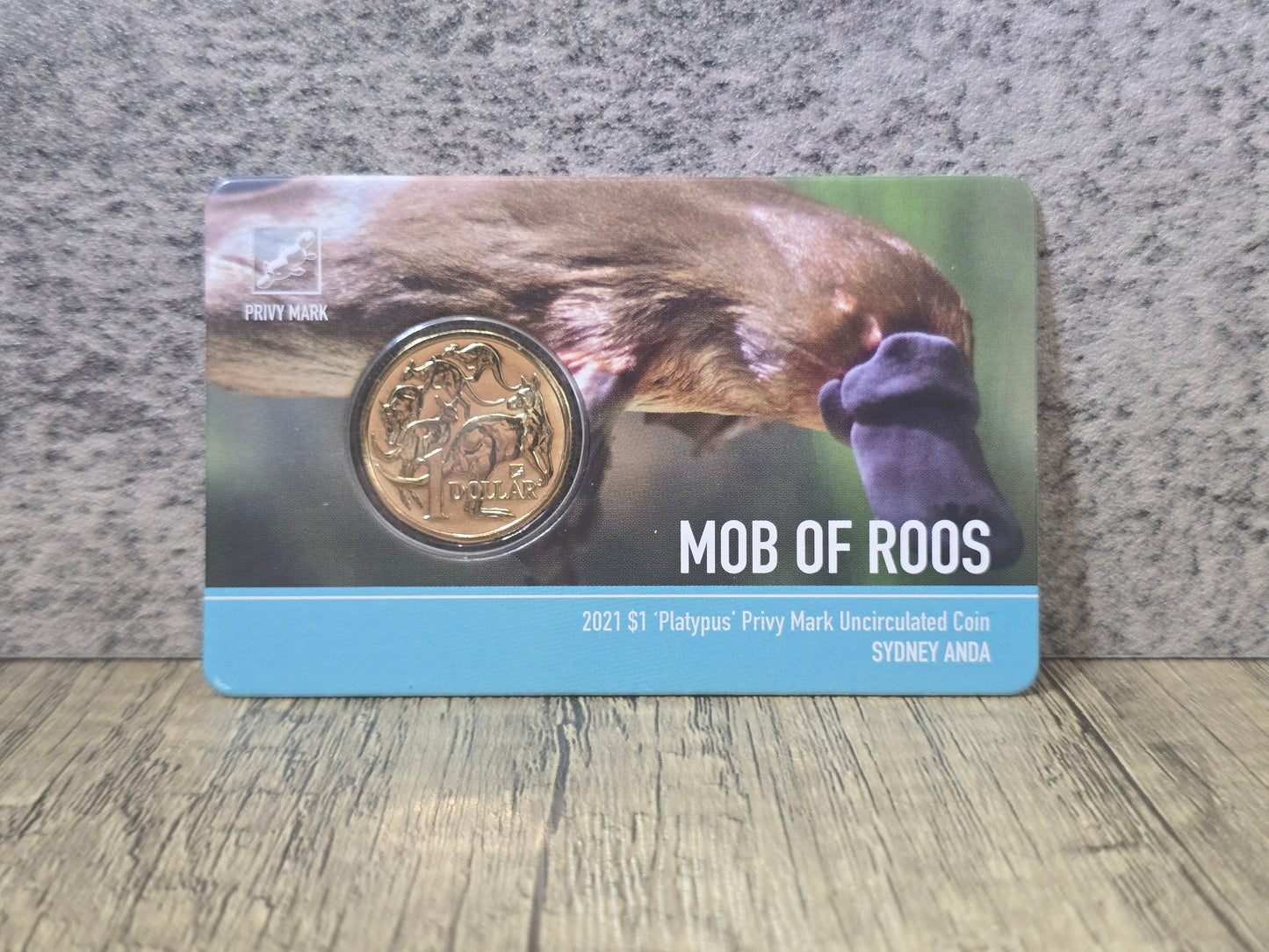 Mob of Roos $1 Platypus Privy, Sydney ANDA 2021
