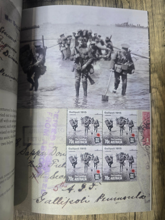 Ties To Home: The Post Office at Gallipoli, Prestige Stamp Booklet, Unused