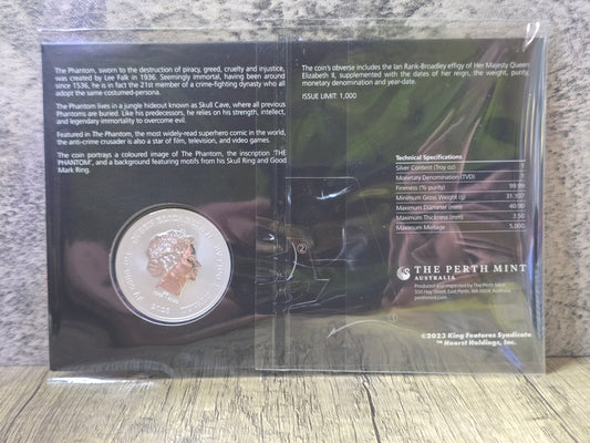 The Phantom Coloured 1oz Silver 2023