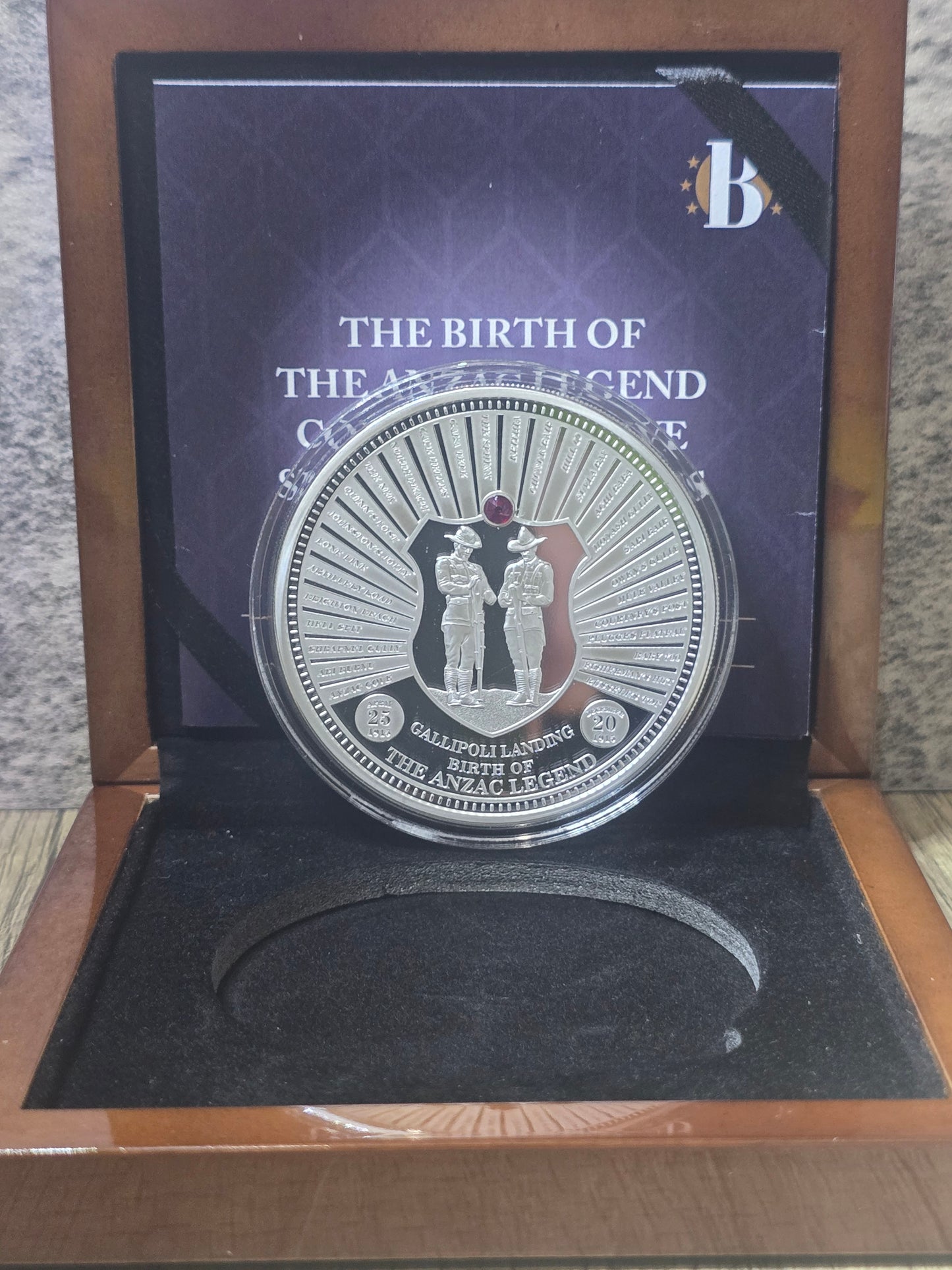 The Birth of ANZAC Legend 5oz Ascension Island 2025