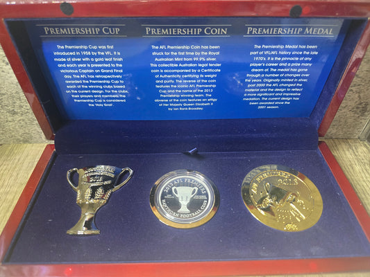 AFL 2013 Premiership Cup 1oz Be There To Witness Greatness