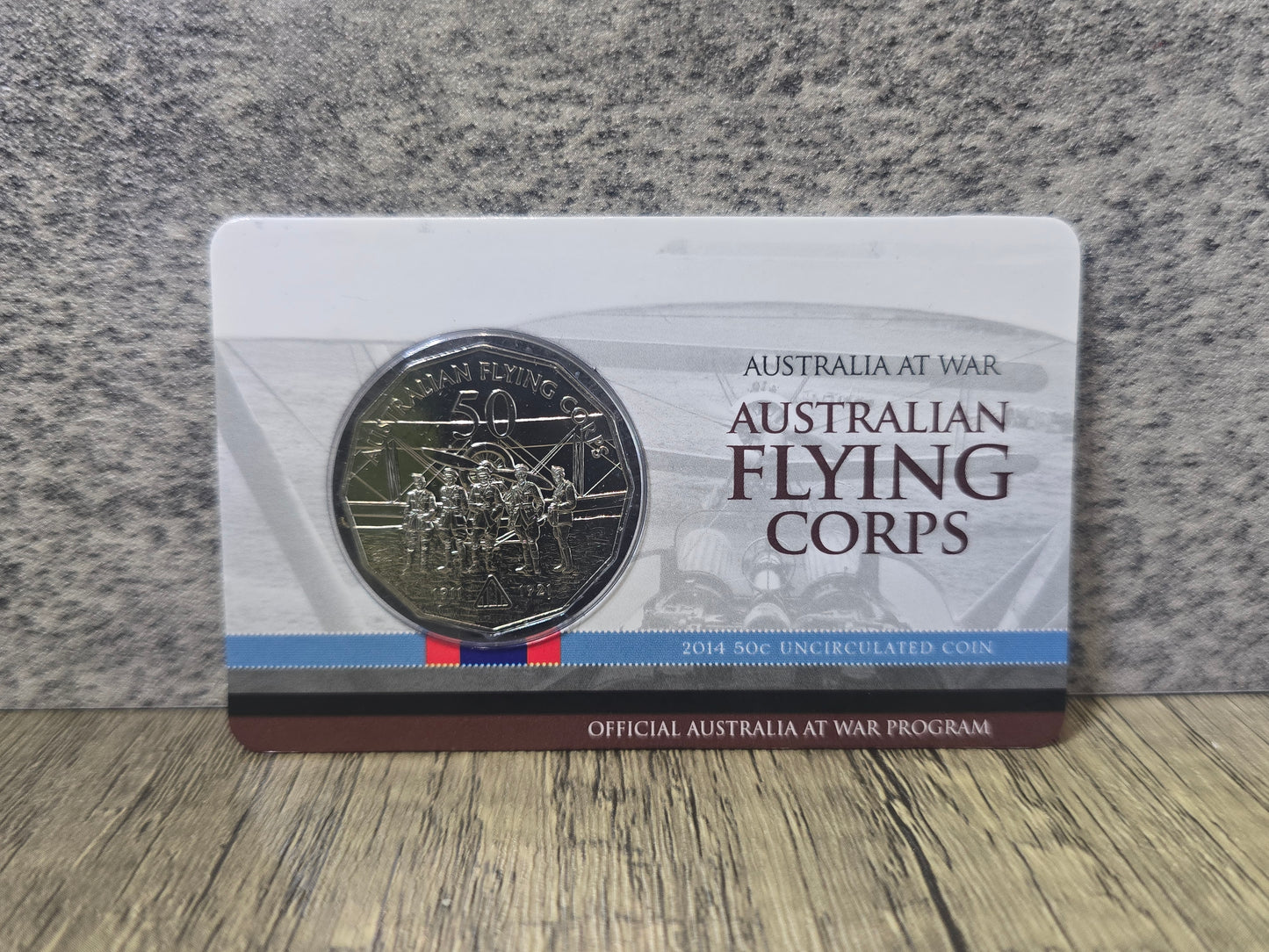 Australian Flying Corps 50c 2014