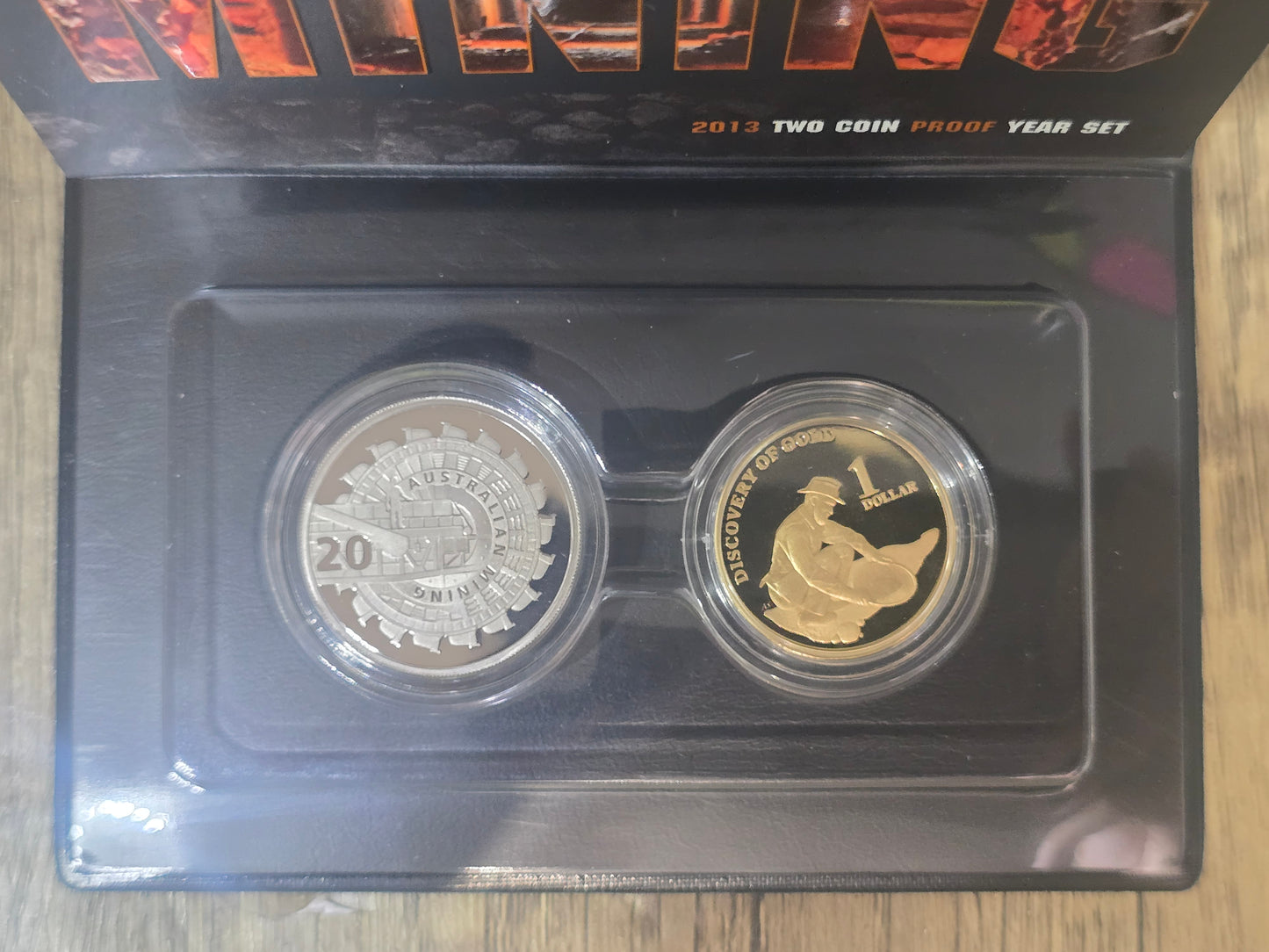 2013 Australian Mining Proof 2-coin